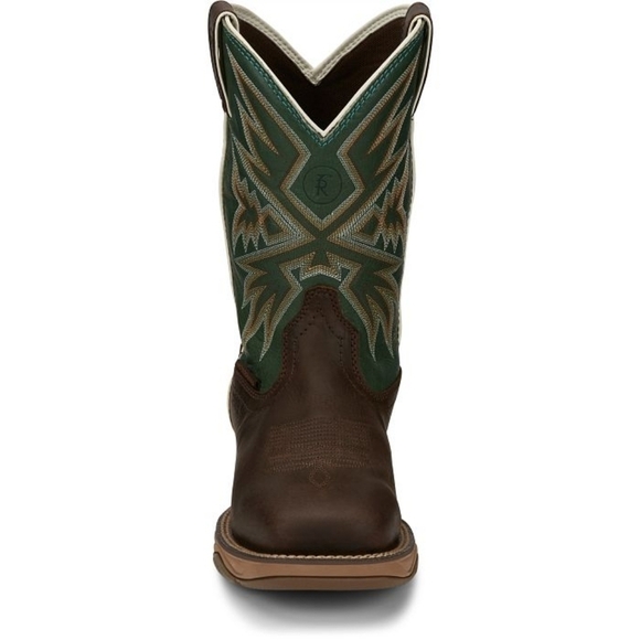 Men\'s Tony Lama Bartlett Steel Toe Cowboy Work Boots Size 7D Women\'s Size 9